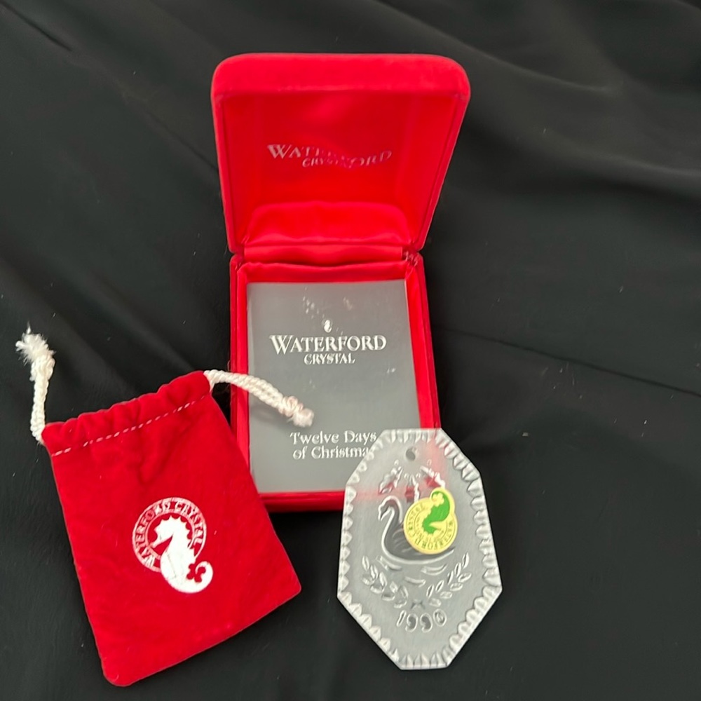 Waterford crystal Christmas ornament